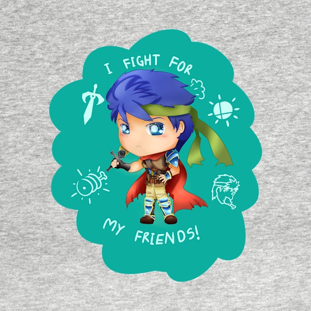 I Fight For My Friends by coolneko